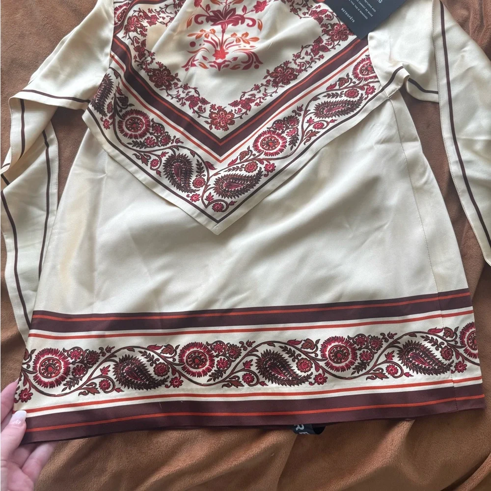 NWT Retrofête Adelaide Silk Mini Dress – Size XS - Picture 4 of 7